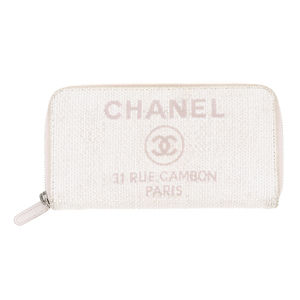 Chanel Deauville Zip Wallet